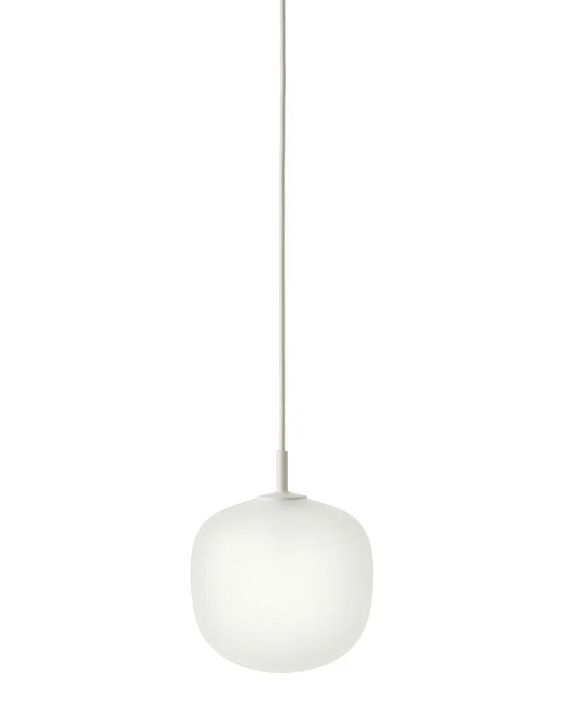 Muuto Pendelleuchte Rime - Weiß - mundgeblasenes Glas - Designer TAF Studio 