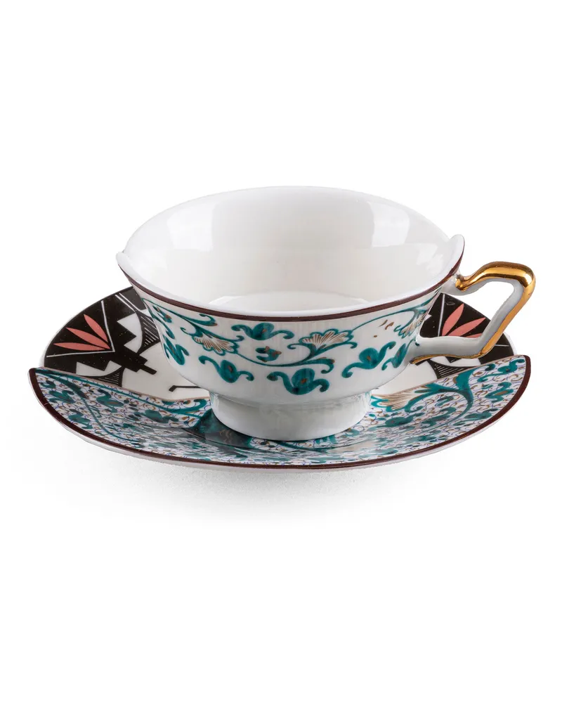 Seletti Teetasse Hybrid - Bunt - Porzellan - Designer Studio CTRLZAK 