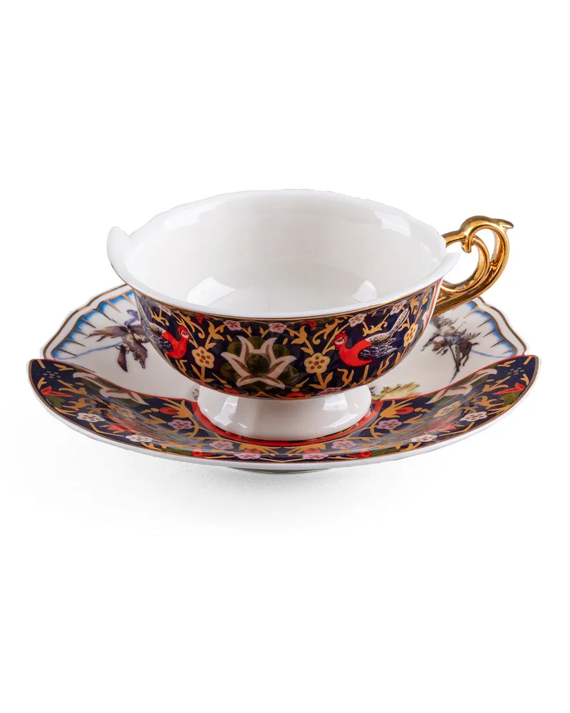 Seletti Teetasse Hybrid - Bunt - Porzellan - Designer Studio CTRLZAK 
