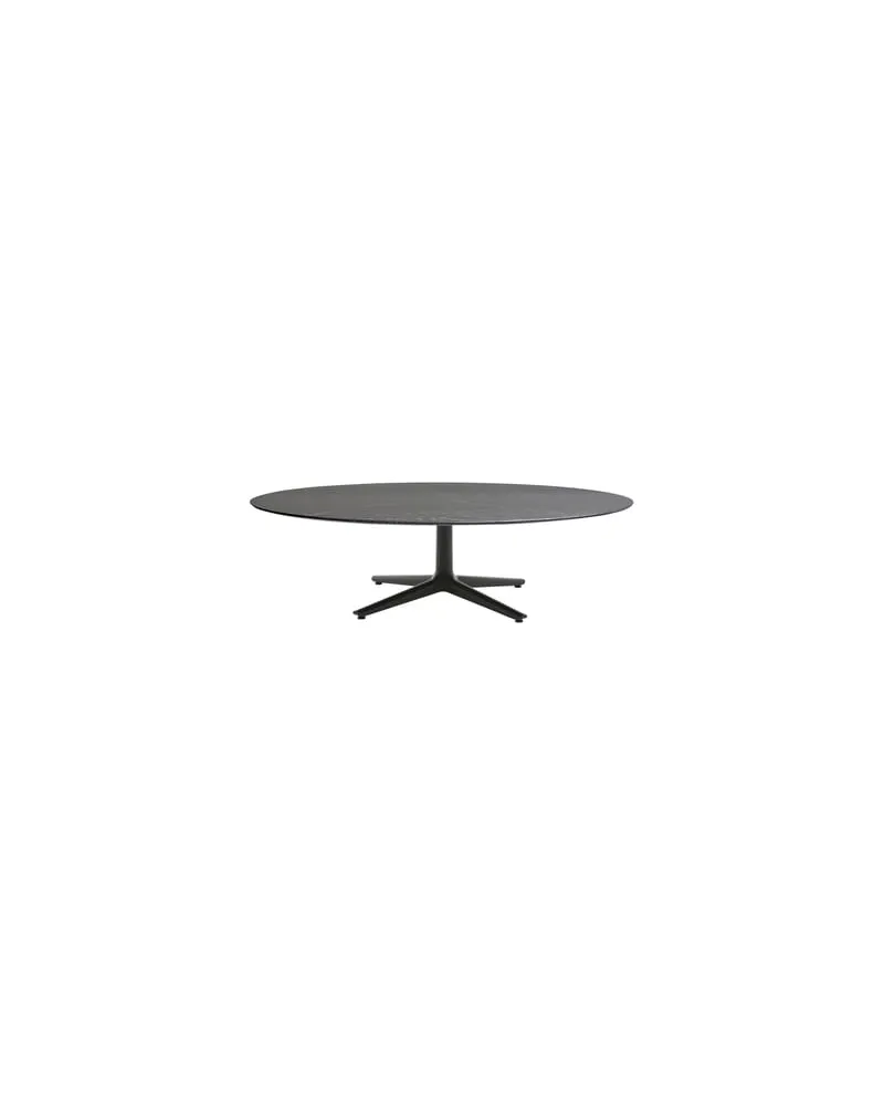 Kartell Couchtisch Multiplo - Schwarz - Steinzeug, Marmoreffekt - Designer Antonio Citterio 