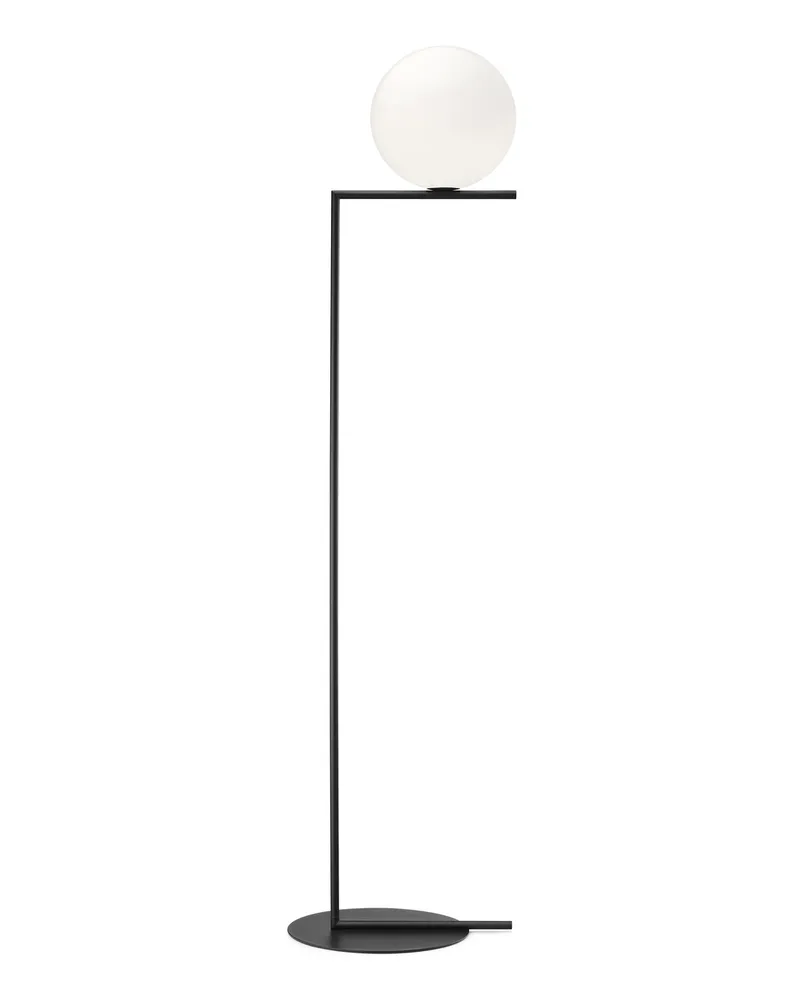 Flos Stehleuchte IC - Metall - geblasenes Glas - Designer Michael Anastassiades 
