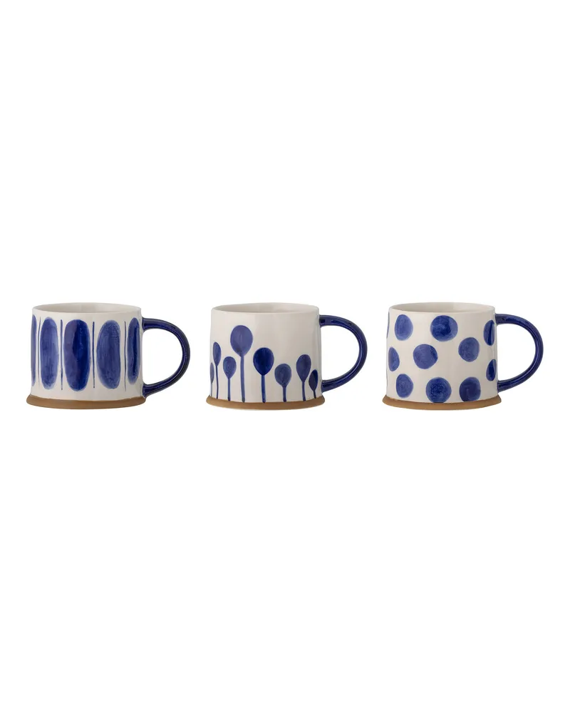 Bloomingville Becher Vaisselle - Blau - emaillierter Sandstein 