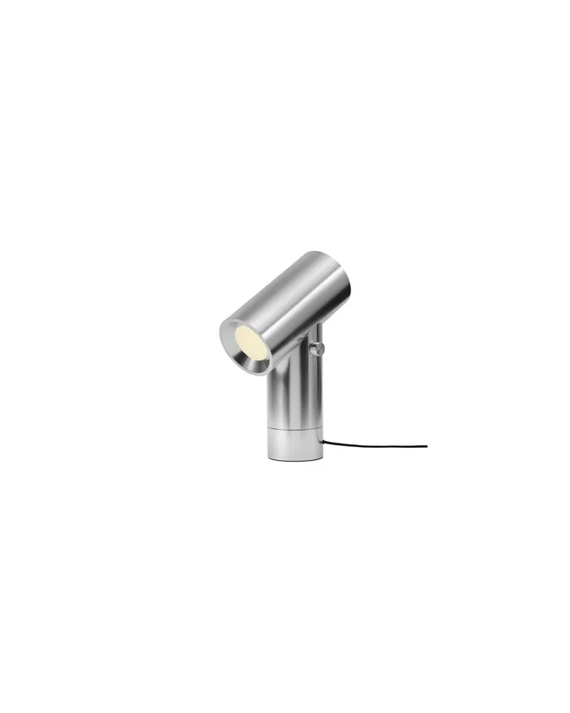 Muuto Tischleuchte Beam - Metall - poliertes Aluminium - Designer Tom Chung 