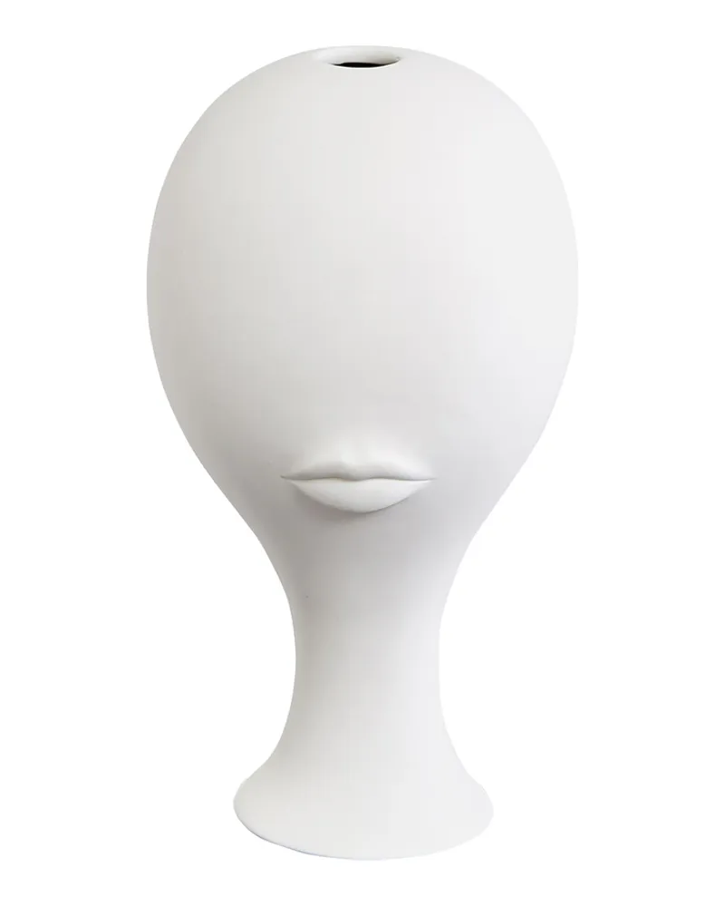 Jonathan Adler Vase - Weiß - Porzellan - Designer Jonathan Adler 