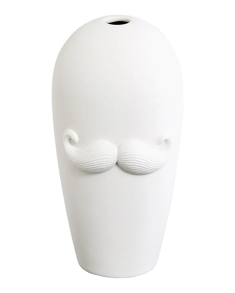 Jonathan Adler Vase - Weiß - Porzellan - Designer Jonathan Adler 
