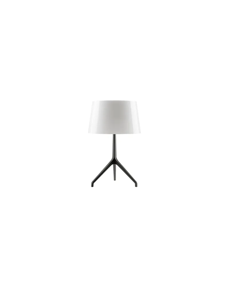 Foscarini Tischleuchte Lumière - Schwarz - geblasenes Glas - Designer Rodolfo Dordoni 