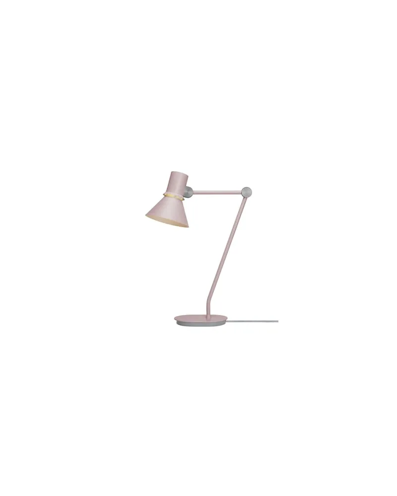 Anglepoise Tischleuchte Type 80 - Rosa - Gusseisen - Designer Kenneth Grange 