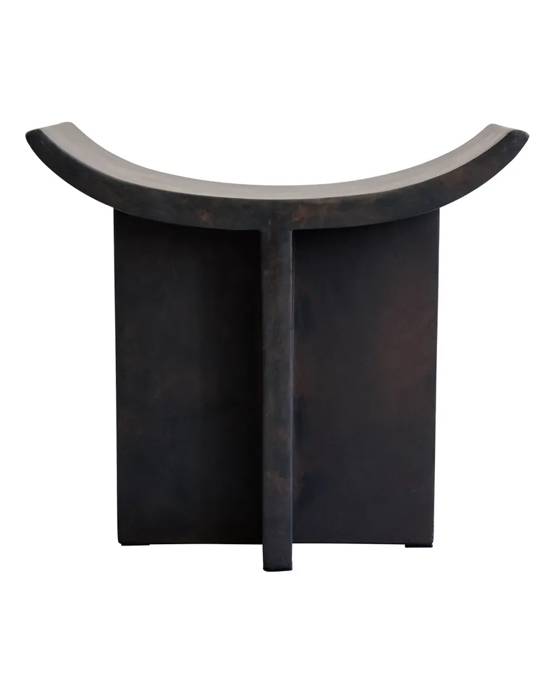 101 Copenhagen Hocker Brutus - Braun - Faserbeton - Designer Tommy Hyldahl 