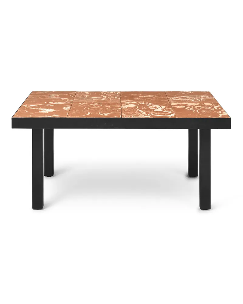 ferm LIVING Couchtisch Flod - Orange - Tonziegel - Designer Trine Andersen 