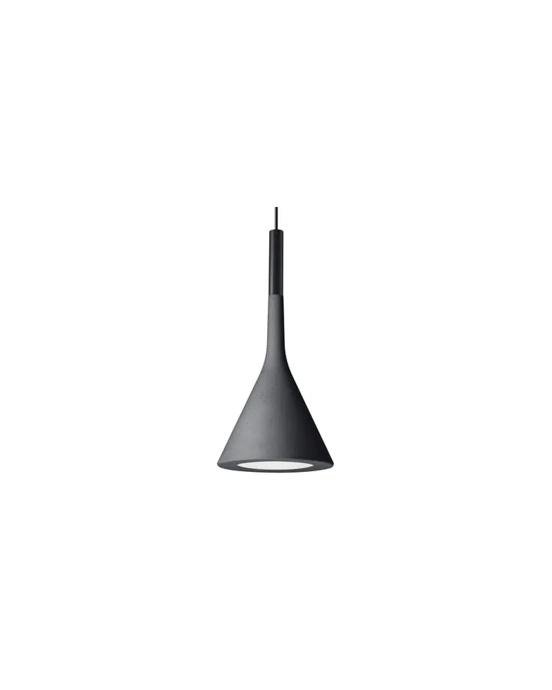 Foscarini Pendelleuchte Aplomb - Schwarz - Polycarbonat, lackiert - Designer LucidiPevere Studio 