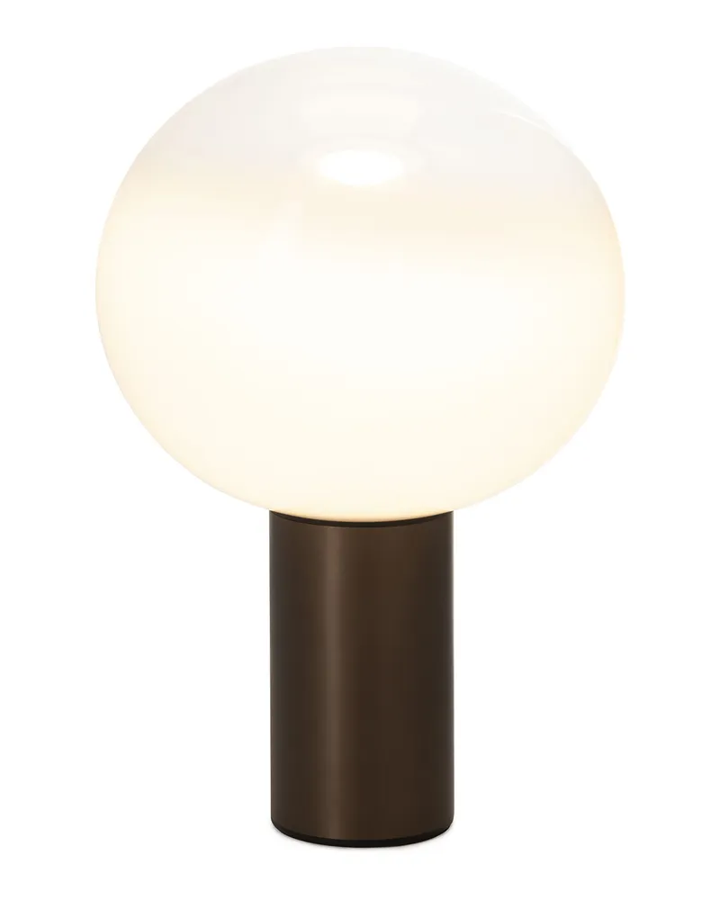 Artemide Tischleuchte Laguna - Metall - geblasenes Glas - Designer Matteo Thun 