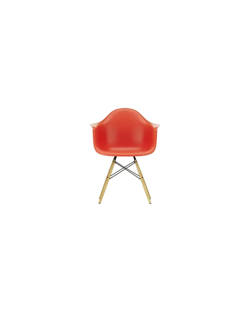 Vitra Sessel Eames Plastic - Rot - Massivahorn - Designer Charles & Ray Eames 
