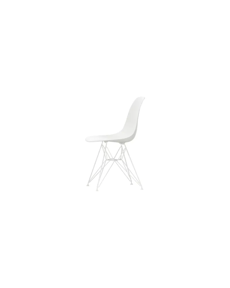 Vitra Stuhl Eames Plastic Side Chair - Weiß - Epoxid-lackierter Stahl - Designer Charles & Ray Eames 