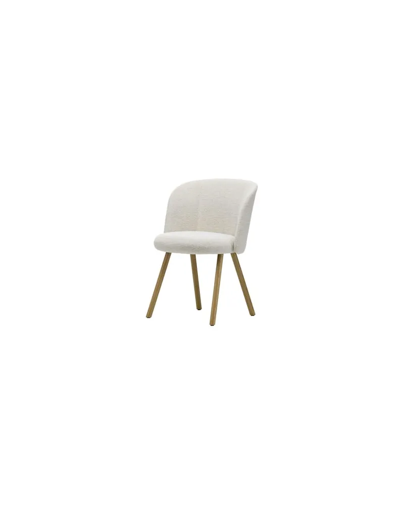 Vitra Gepolsterter Stuhl Mikado - Beige - Recyceltes Polypropylen - Designer Barber Osgerby 