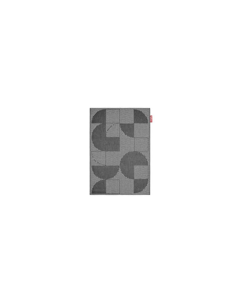 Fatboy Außenteppich Tapis d'extérieur - Schwarz - Gewebtes Polypropylen 