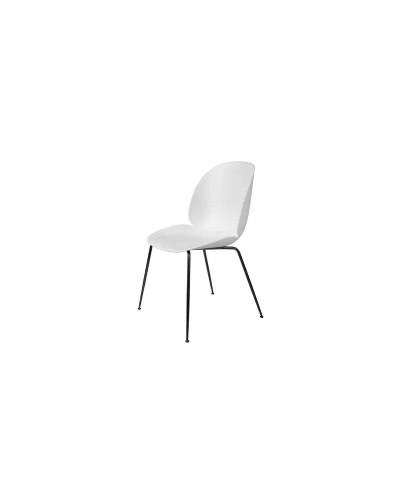 Gubi Stuhl Beetle - Weiß - lackierter Stahl - Designer GamFratesi 