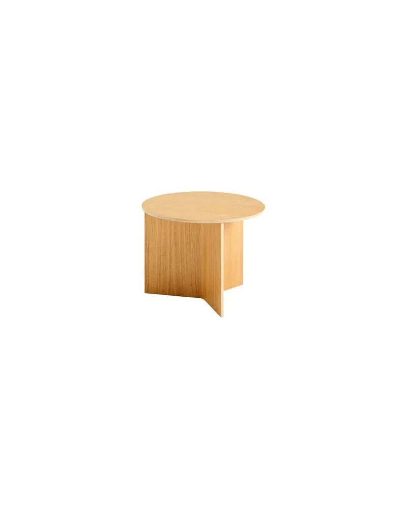 Hay Beistelltisch Slit - Holz natur - Eichenfurnier - Designer Hay Studio 