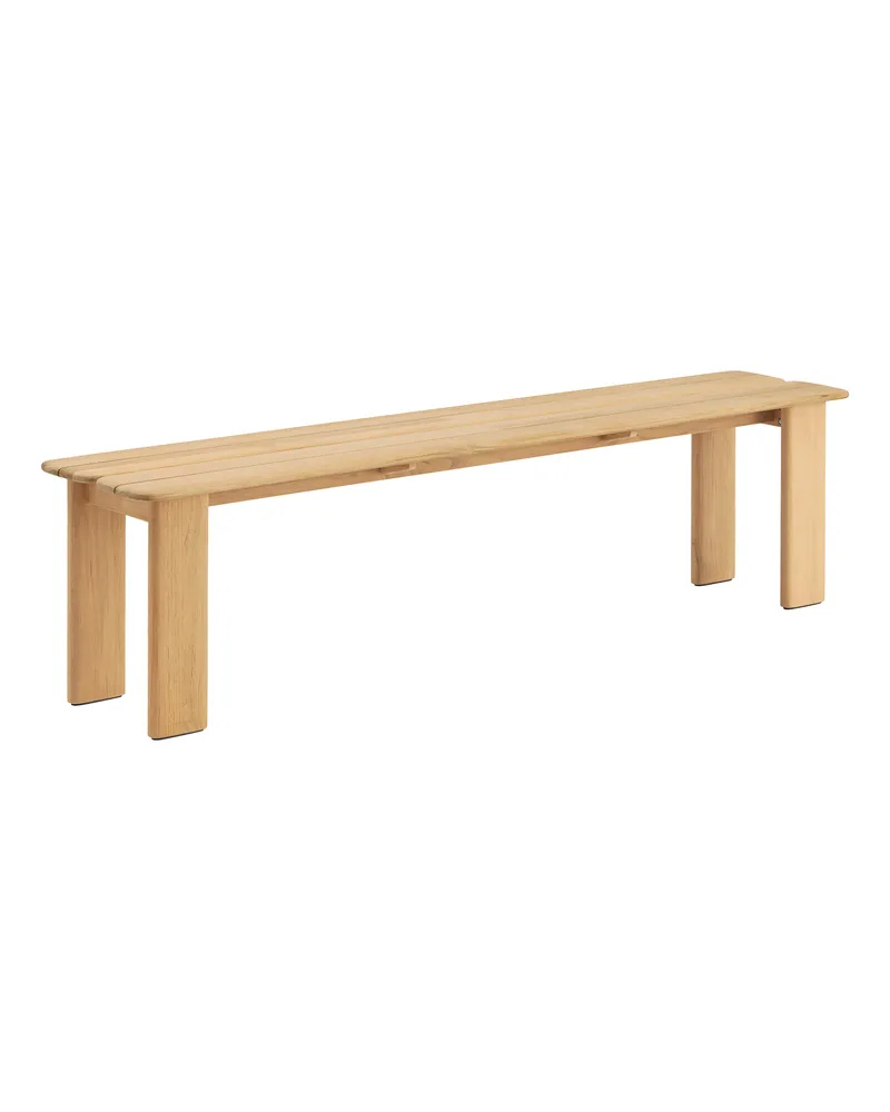 Muuto Bank Assemble - Holz natur - FSC-zertifiziertes Teakholz - Designer Anderssen & Voll 