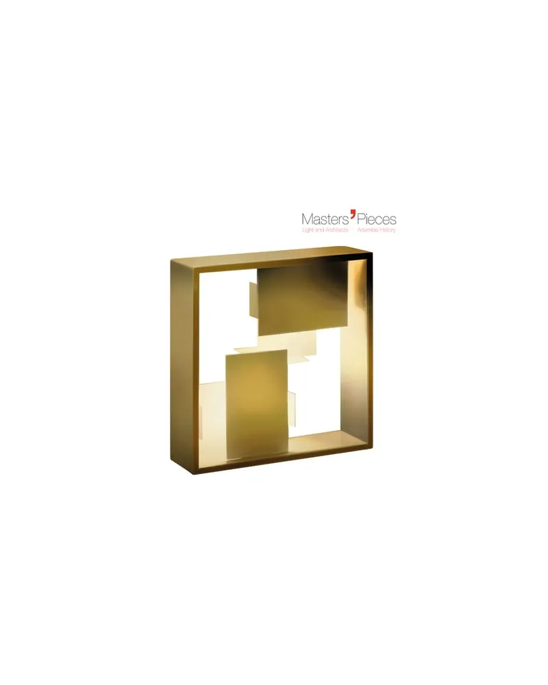 Artemide Tischleuchte Masters' Pieces - Gold - lackiertes Metall - Designer Gio Ponti 
