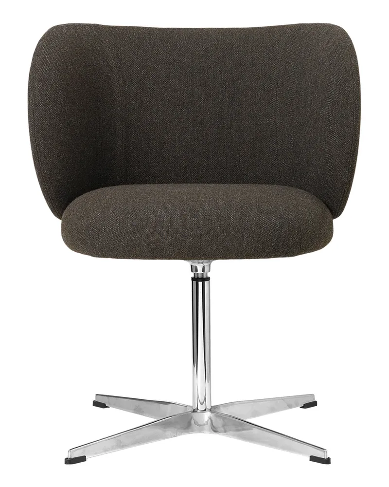 ferm LIVING Gepolsterter Sessel Rico - Grau - Schlingenpol 