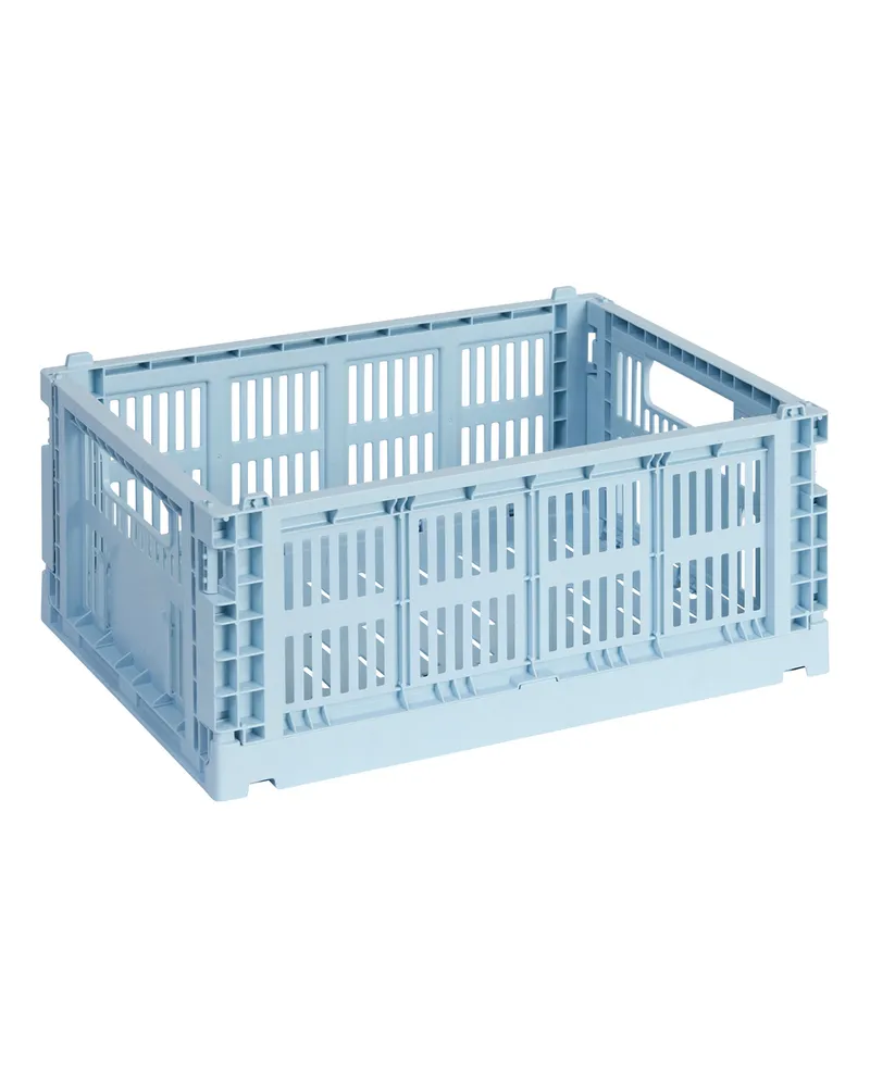 Hay Korb Colour Crate - Rosa - Recyceltes Polypropylen - Designer Hay Studio 