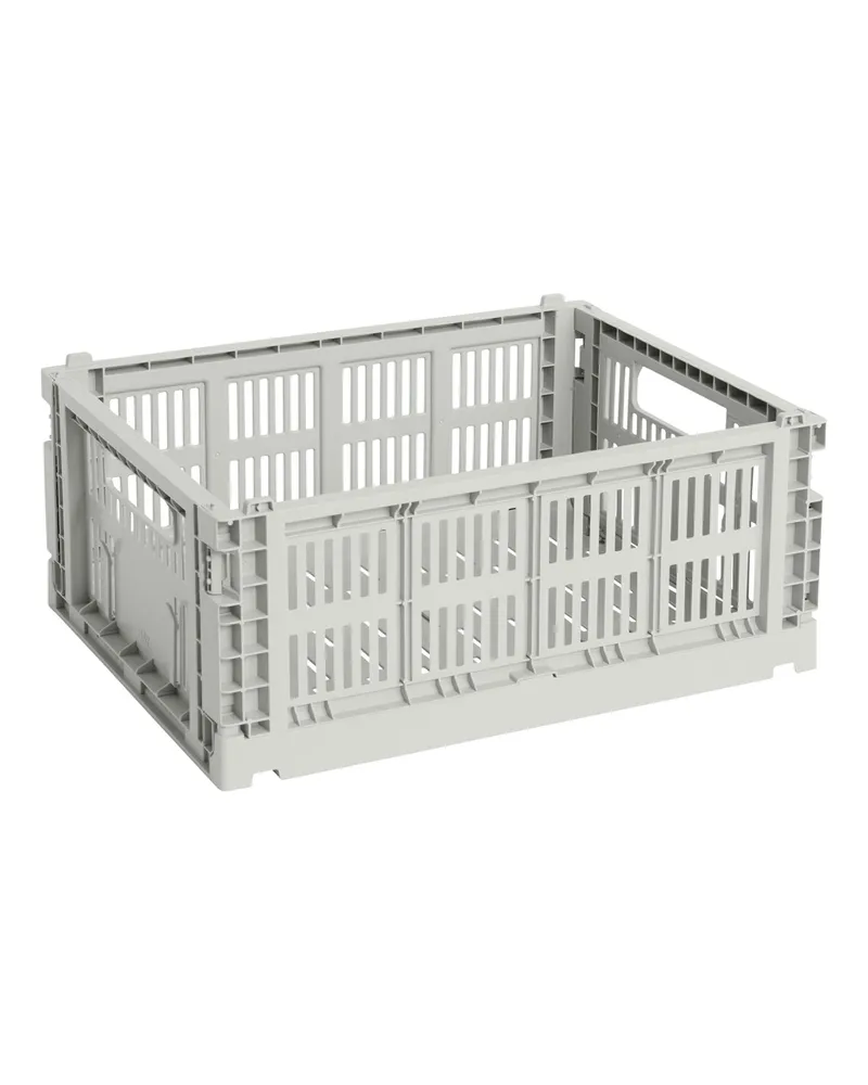 Hay Korb Colour Crate - Rosa - Recyceltes Polypropylen - Designer Hay Studio 
