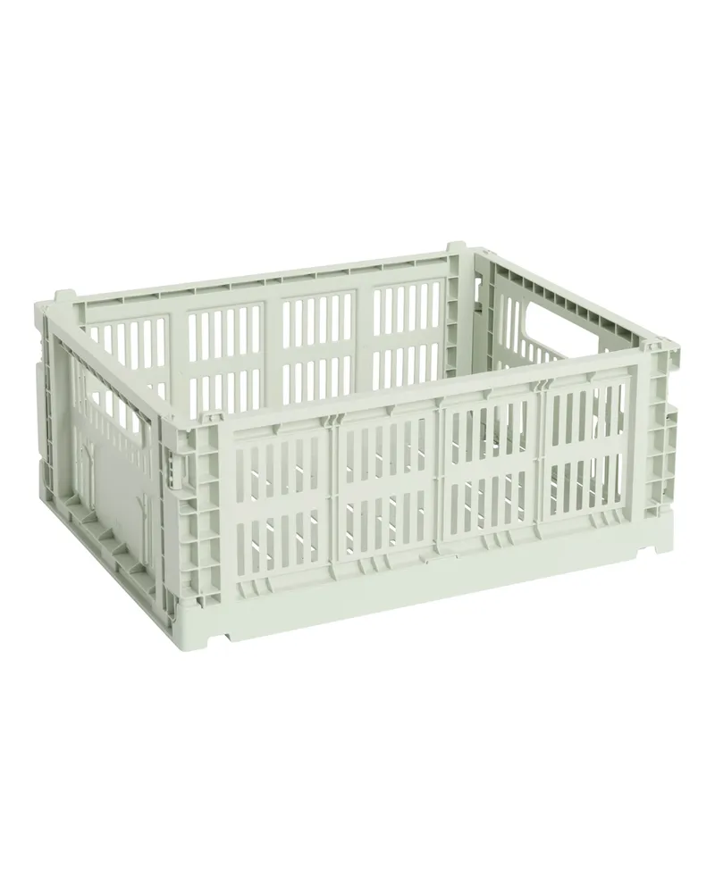 Hay Korb Colour Crate - Rosa - Recyceltes Polypropylen - Designer Hay Studio 