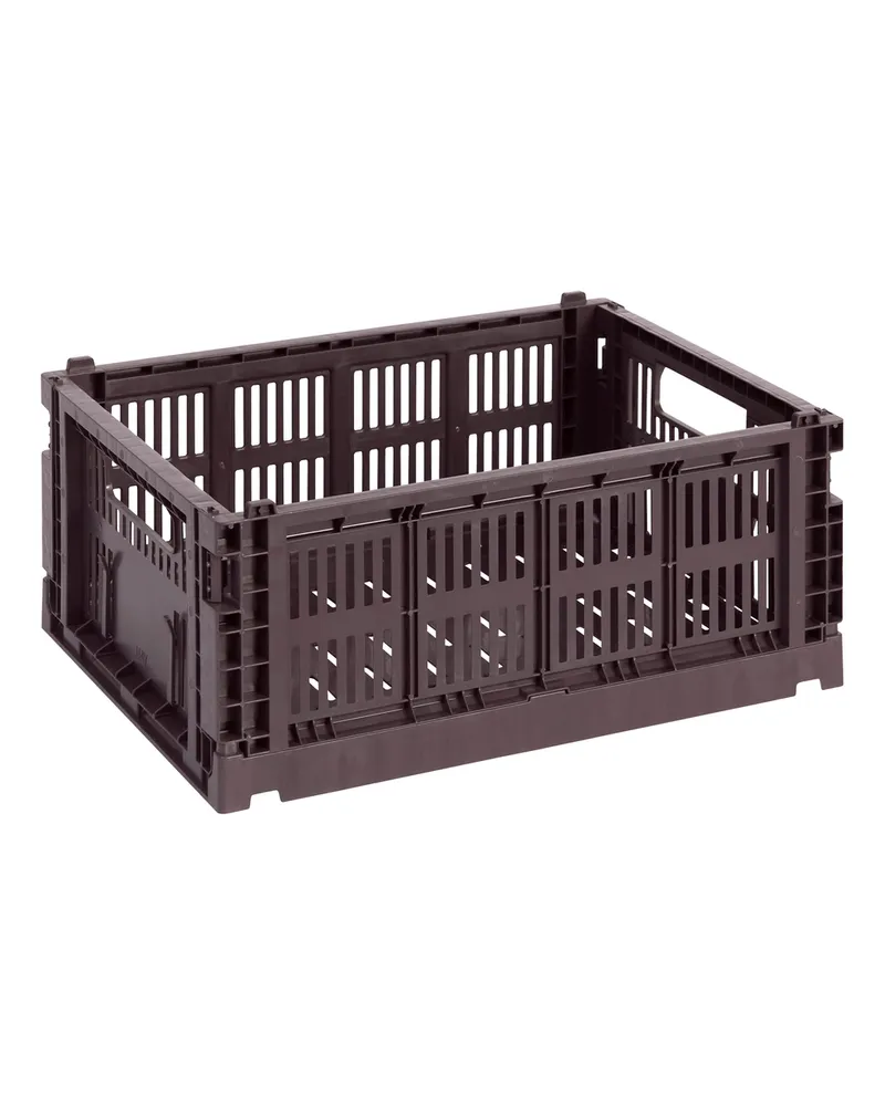Hay Korb Colour Crate - Rosa - Recyceltes Polypropylen - Designer Hay Studio 