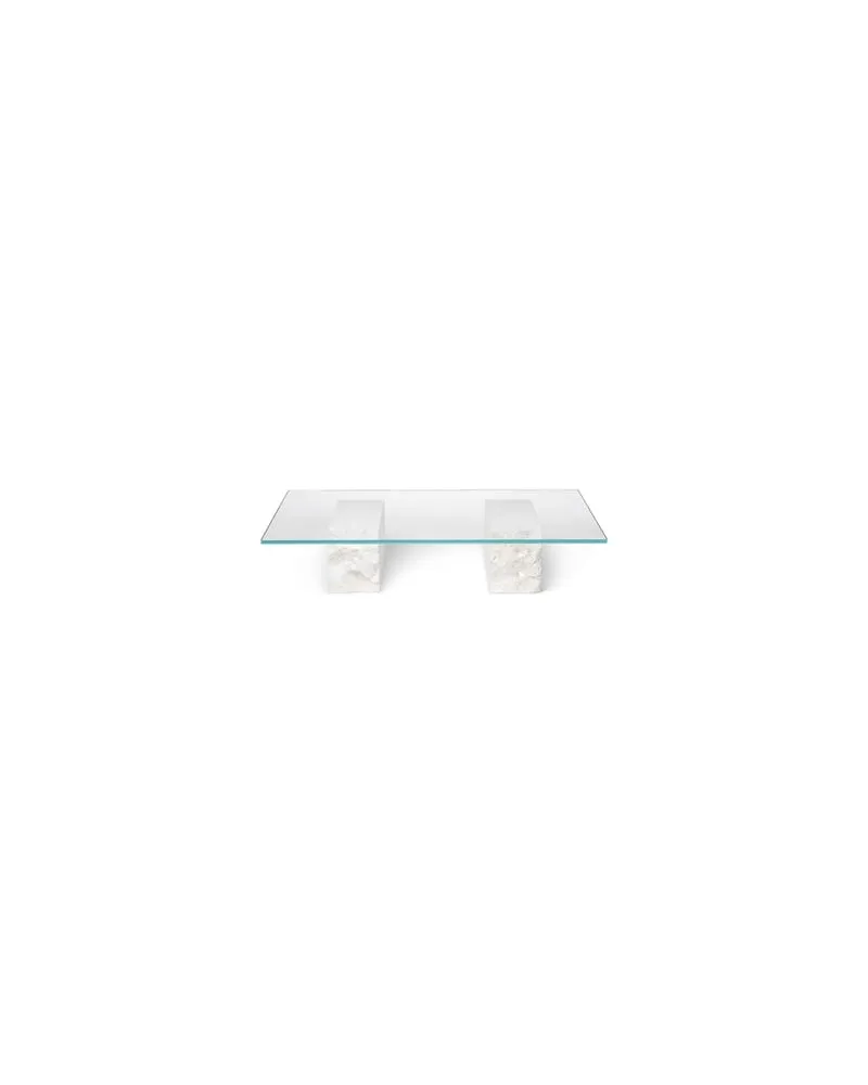 ferm LIVING Couchtisch Mineral - Transparent - Marmor - Designer Trine Andersen 