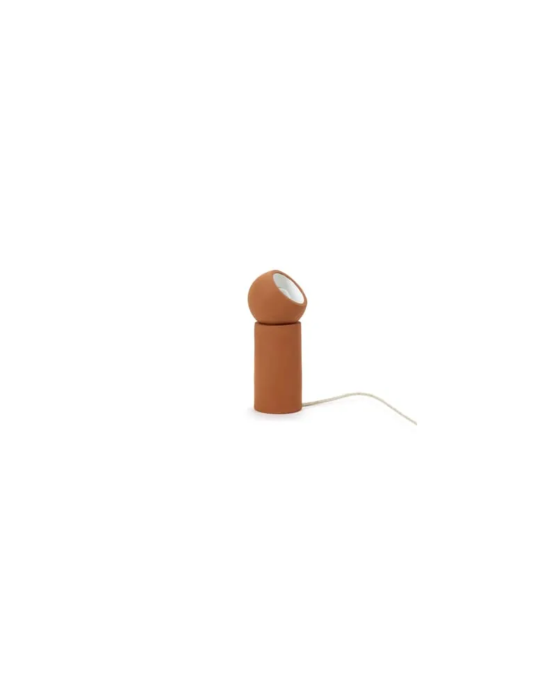 Serax Tischleuchte Terra - Orange - Terracotta - Designer Lauren Van Driessche 