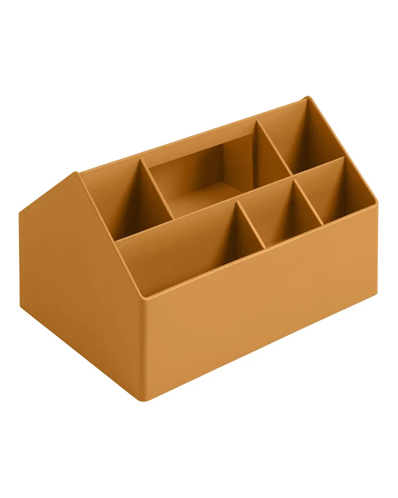Muuto Schreibtisch-Organizer Sketch - Blau - Recycelter Kunststoff - Designer Thomas Bentzen 