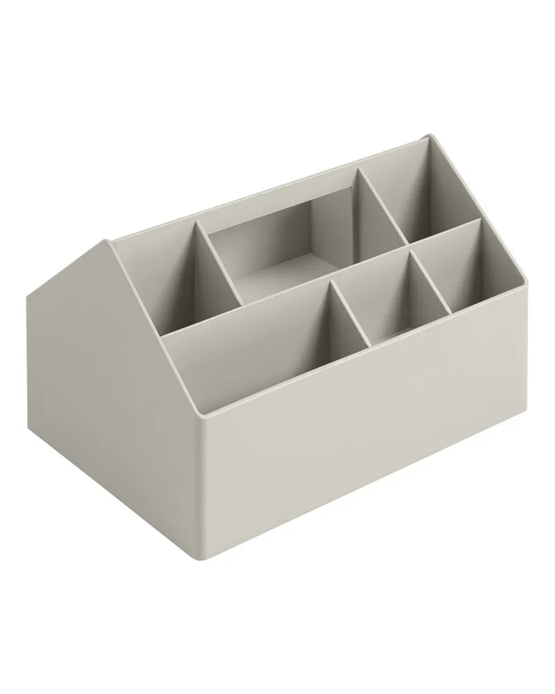 Muuto Schreibtisch-Organizer Sketch - Blau - Recycelter Kunststoff - Designer Thomas Bentzen 