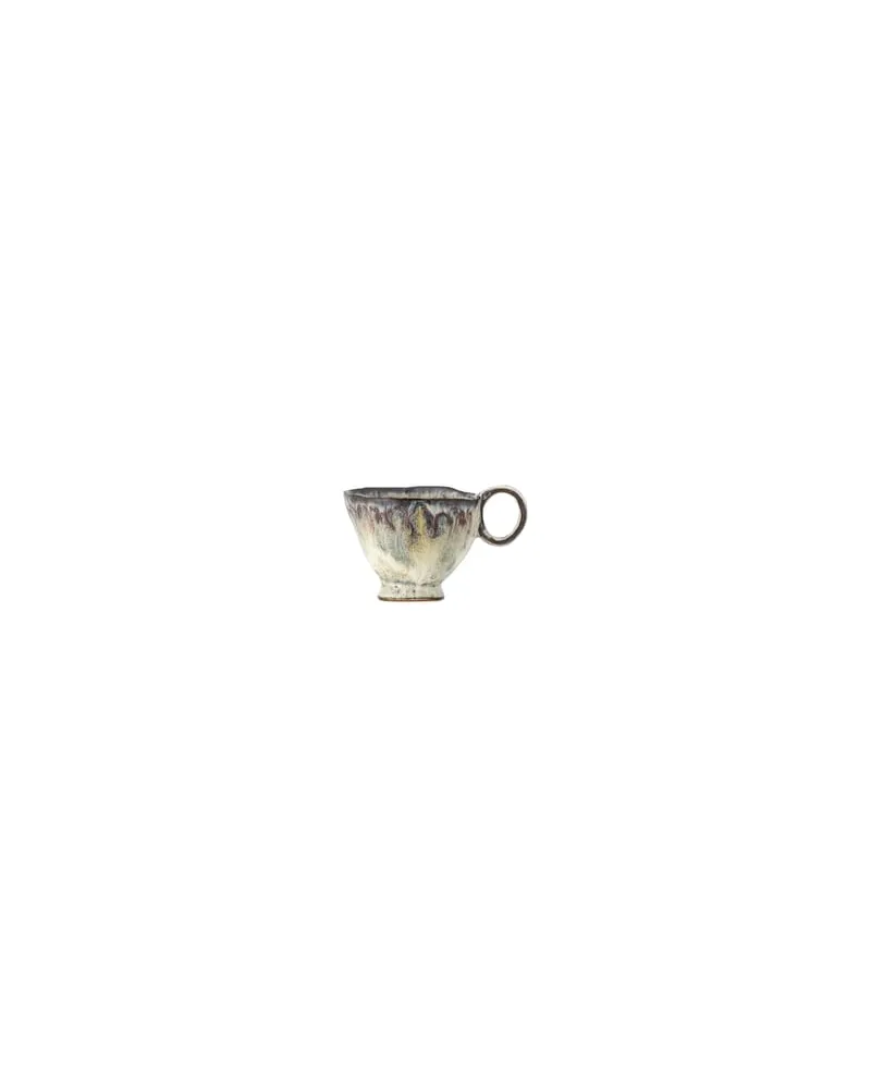 Bloomingville Tasse Imogen - Grau - emaillierter Sandstein 