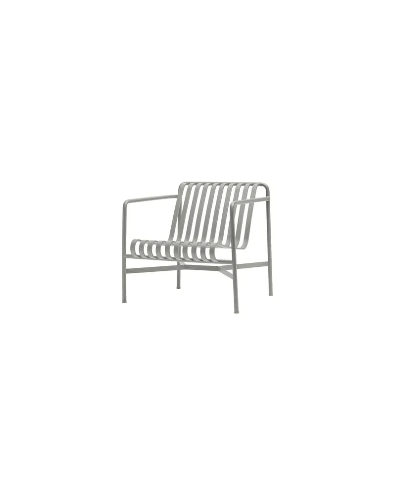 Hay Lounge Sessel Palissade - Grau - Epoxy-Farbe - Designer Ronan & Erwan Bouroullec 