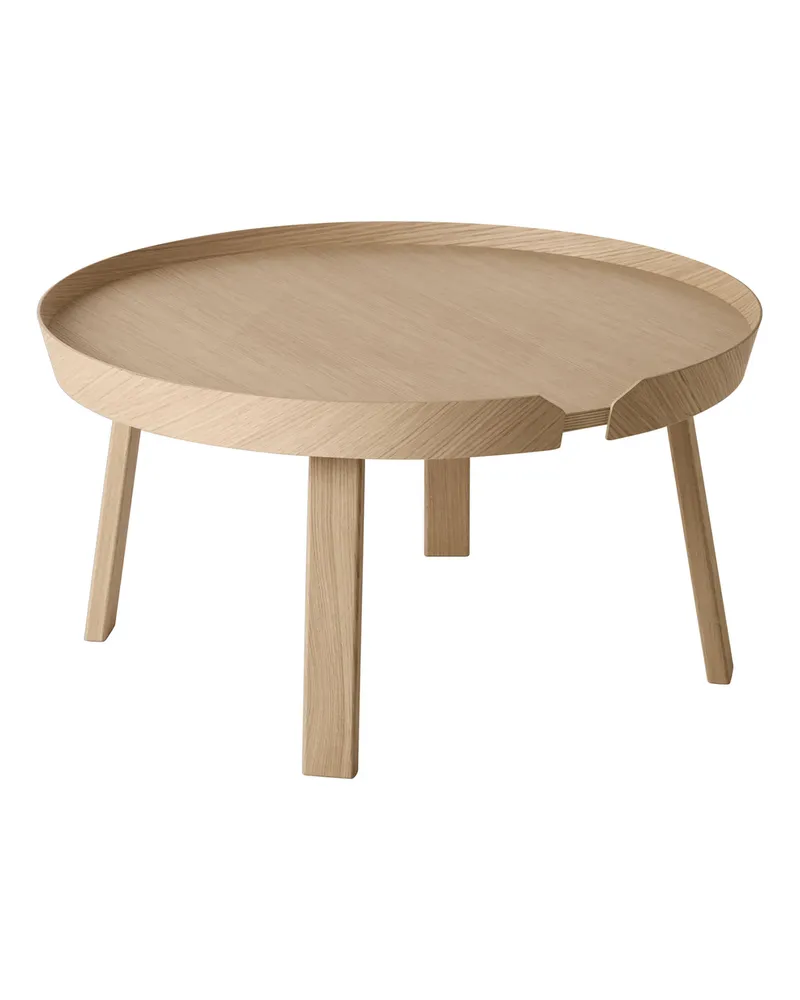 Muuto Couchtisch Around - Holz natur - Eiche natur - Designer Thomas Bentzen 