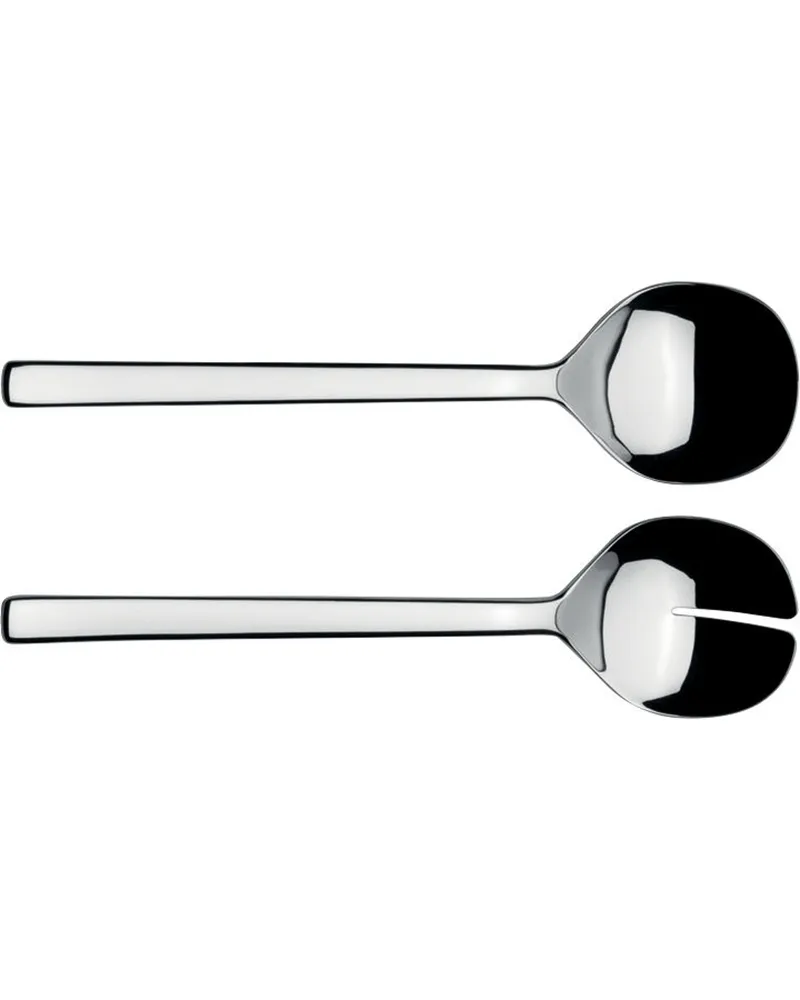 Alessi Salatbesteck Ovale - Metall - Stahl - Designer Ronan & Erwan Bouroullec 
