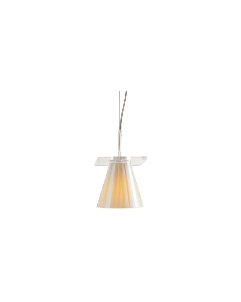 Kartell Pendelleuchte Light-Air - Beige - Thermoplastisches Polykarbonat - Designer Eugeni Quitllet 