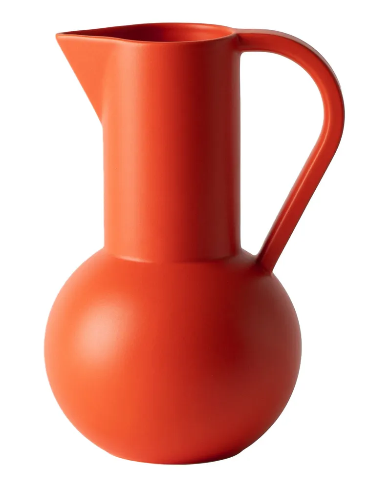 raawii Karaffe Strøm - Orange - emaillierte Keramik - Designer Nicholai Wiig-Hansen 