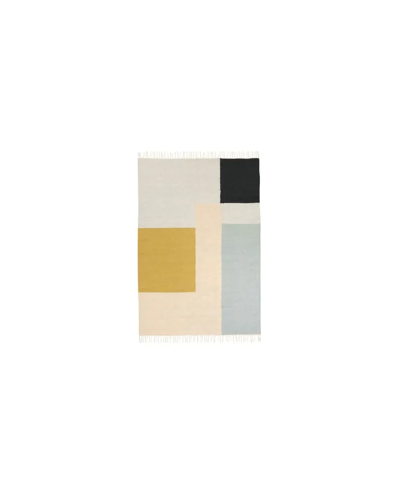 ferm LIVING Teppich Tapis - Bunt - Wolle - Designer Trine Andersen 