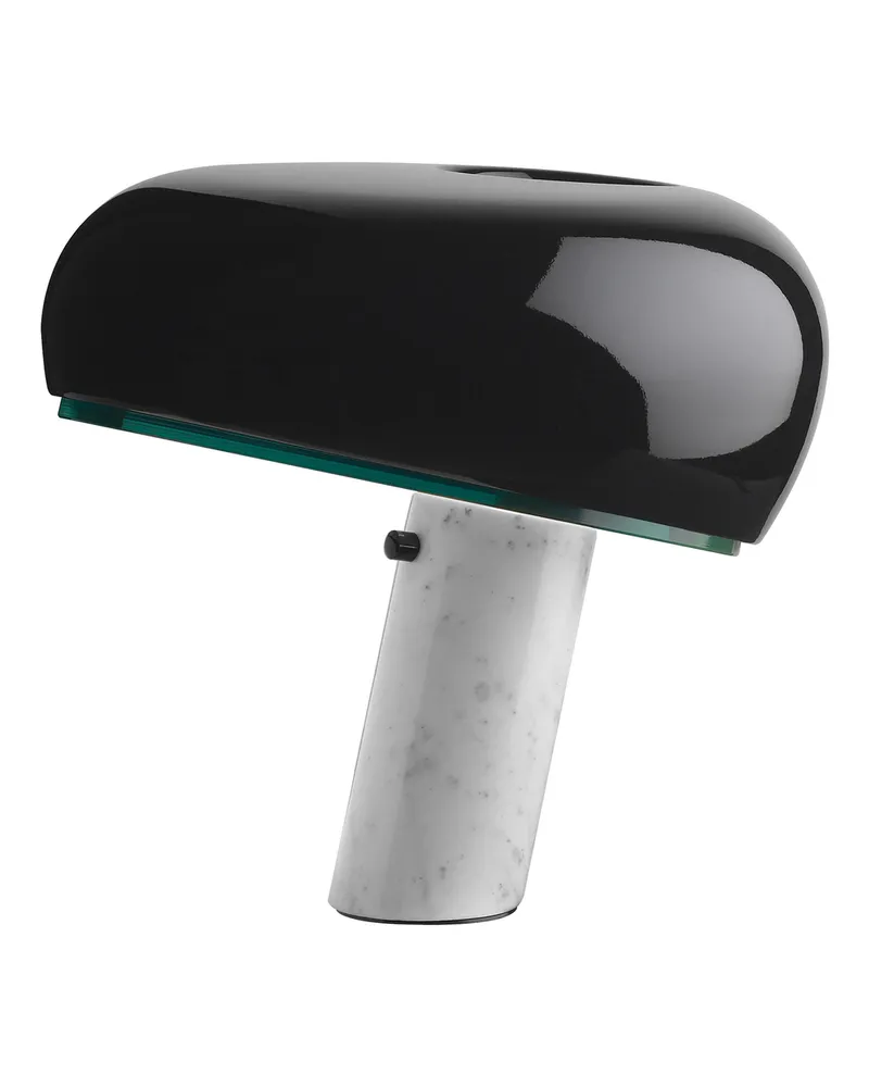 Flos Tischleuchte Snoopy - Grün - Carrara-Marmor - Designer Pier Giacomo Castiglioni 