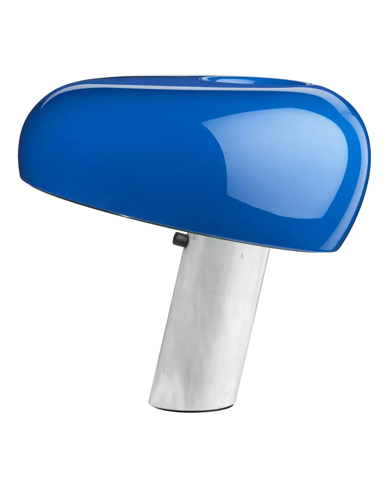 Flos Tischleuchte Snoopy - Grün - Carrara-Marmor - Designer Pier Giacomo Castiglioni 