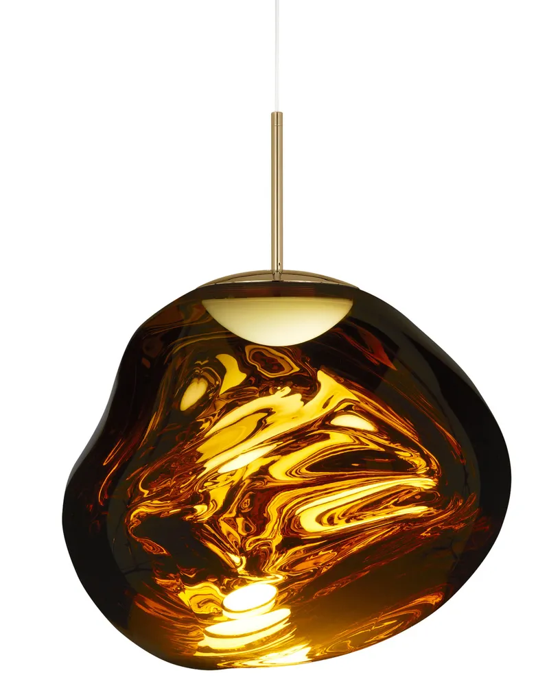 Tom Dixon Pendelleuchte Melt - Gold - Polykarbonat - Designer Tom Dixon 