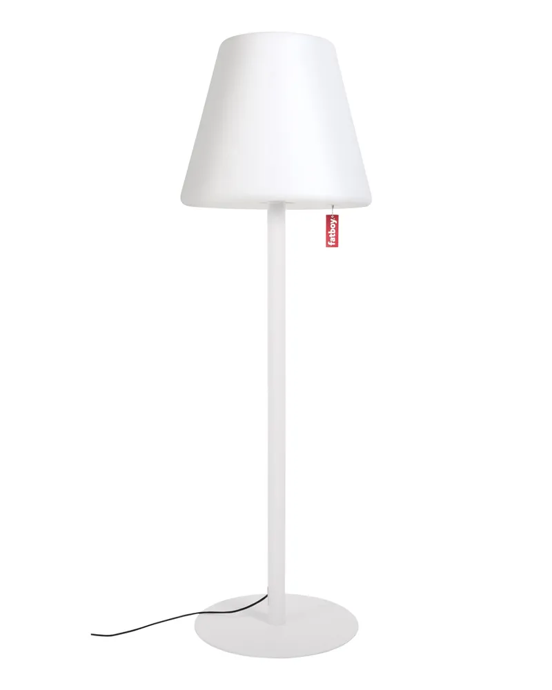Fatboy Outdoor-Stehleuchte Edison - Weiß - Polyäthylen - Designer Alex Bergman 