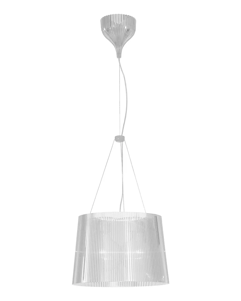 Kartell Pendelleuchte E - Grün - Polykarbonat - Designer Ferruccio Laviani 