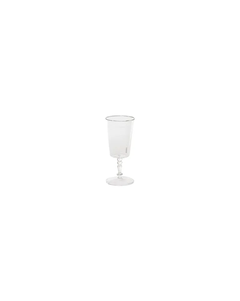Seletti Weinglas Estetico quotidiano - Transparent - Borosilikatglas - Designer Alessandro Zambelli 