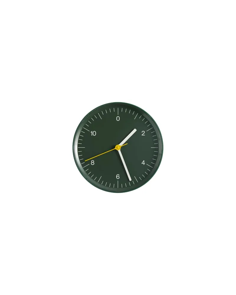 Hay Wanduhr Horloge murale - Grün - ABS - Designer Jasper Morrison 