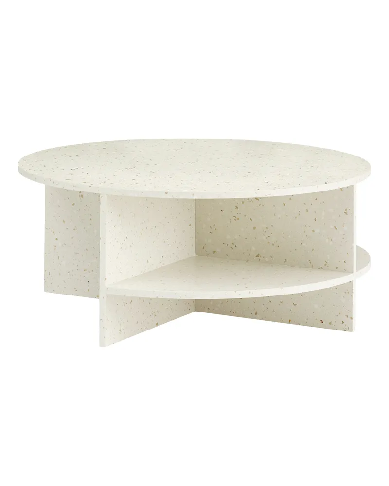 Muuto Couchtisch Halves - Beige - Terrazzo - Designer MSDS Studio 
