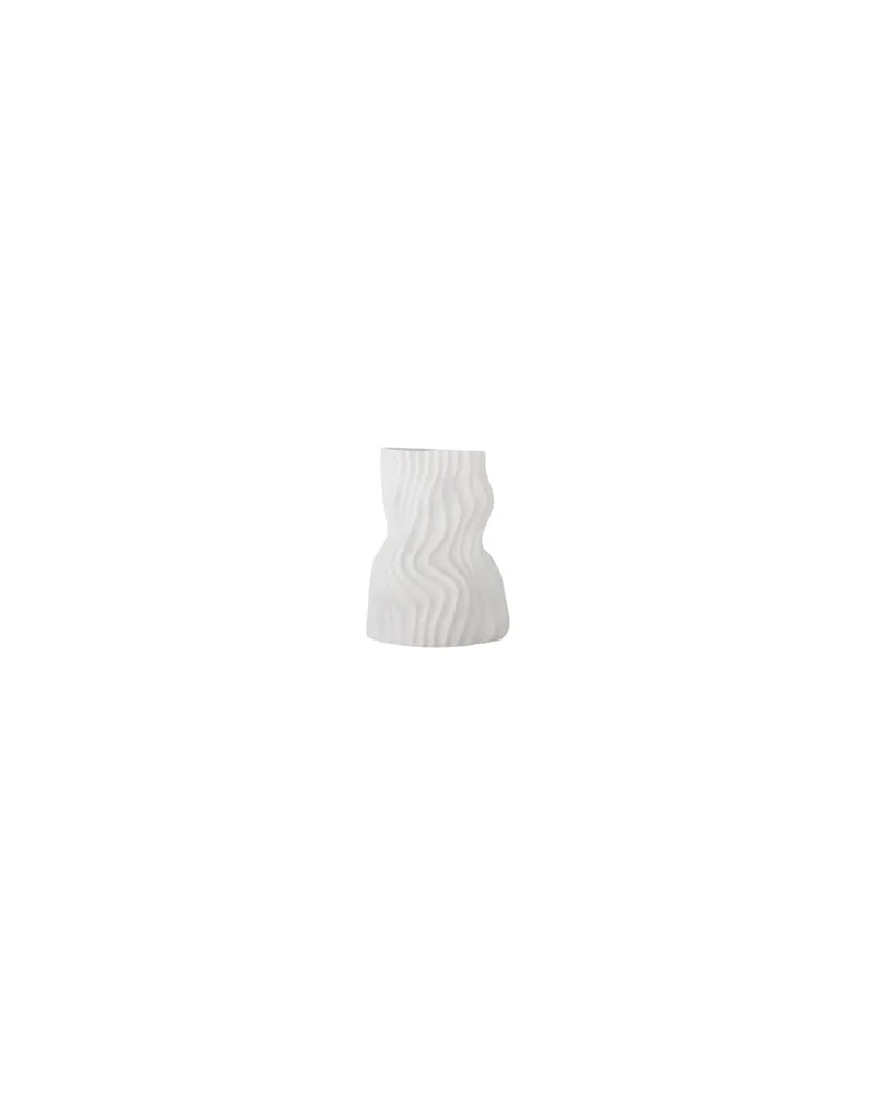 Bloomingville Vase Vases - Weiß - Keramik 