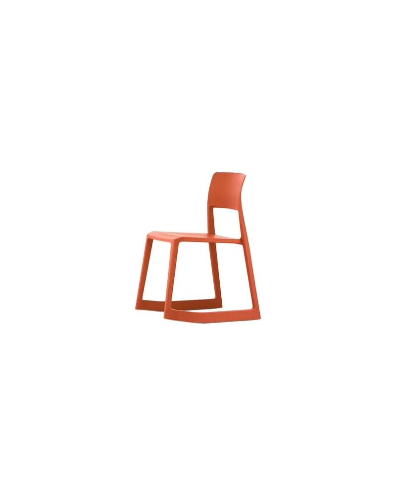 Vitra Stapelbarer Stuhl Tip Ton - Orange - Recyceltes Polypropylen - Designer Jay Osgerby 
