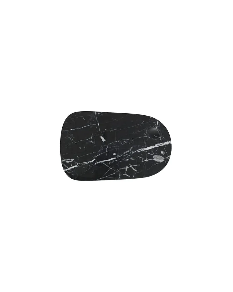 Normann Copenhagen Schneidebrett Pebble - Schwarz - Marmor, poliert - Designer Simon Legald 